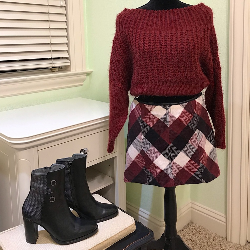 Off the shoulder sweater